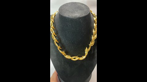 Mini-Vlog: Stop & Shop: Women’s 14” Gold-Tone Large Loop/Link Chain Necklace