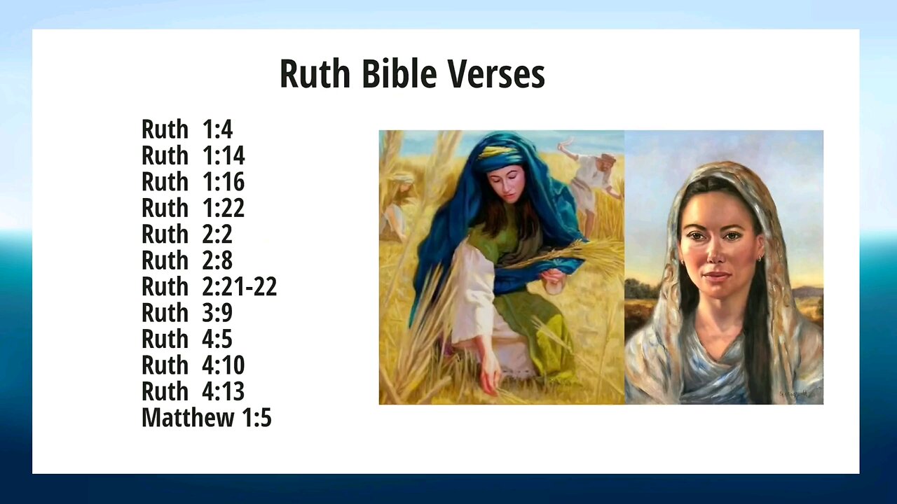 Ruth In the Bible 📖