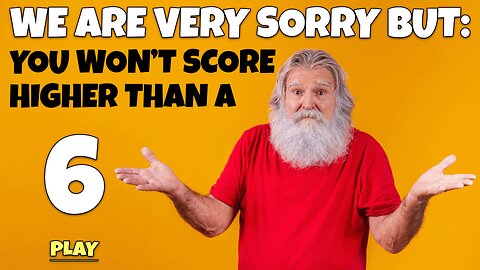 We are very sorry for this quiz