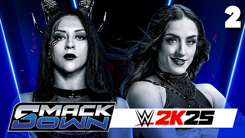 WWE 2K25 Smackdown July 18th 2025 - Match 2: The Devils Kiss!