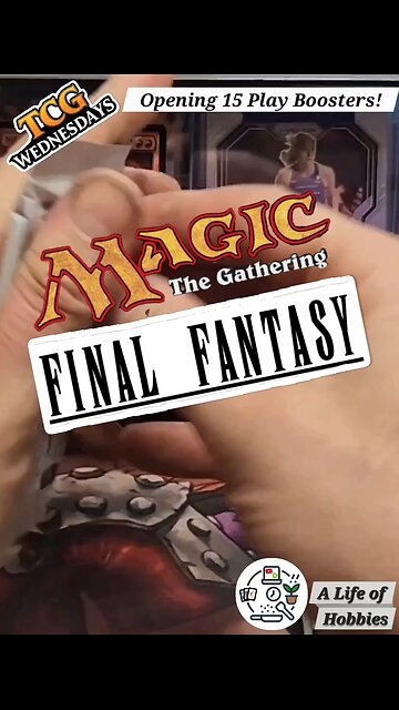Magic the Gathering - Final Fantasy Pulled one of my favorite cards from the set!