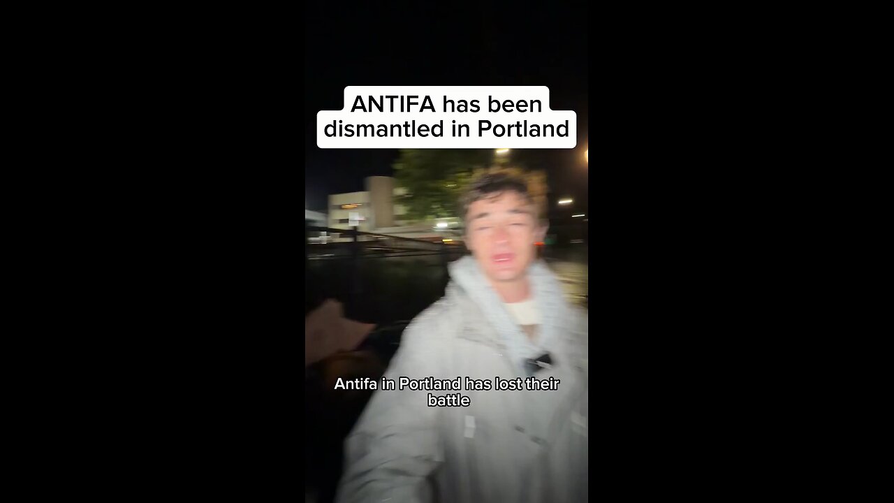 Antifa Has Been Dismantled In Portland