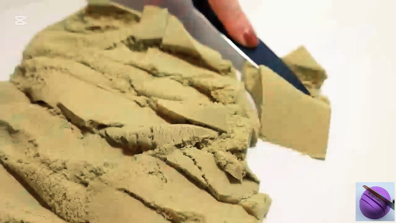 Sand cutting asmr✨