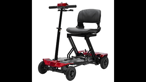 One Button Folding Elderly Mobility Electric Scooter