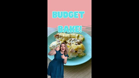 Easy Creamy Bacon Potato Bake | Budget-Friendly Comfort Food