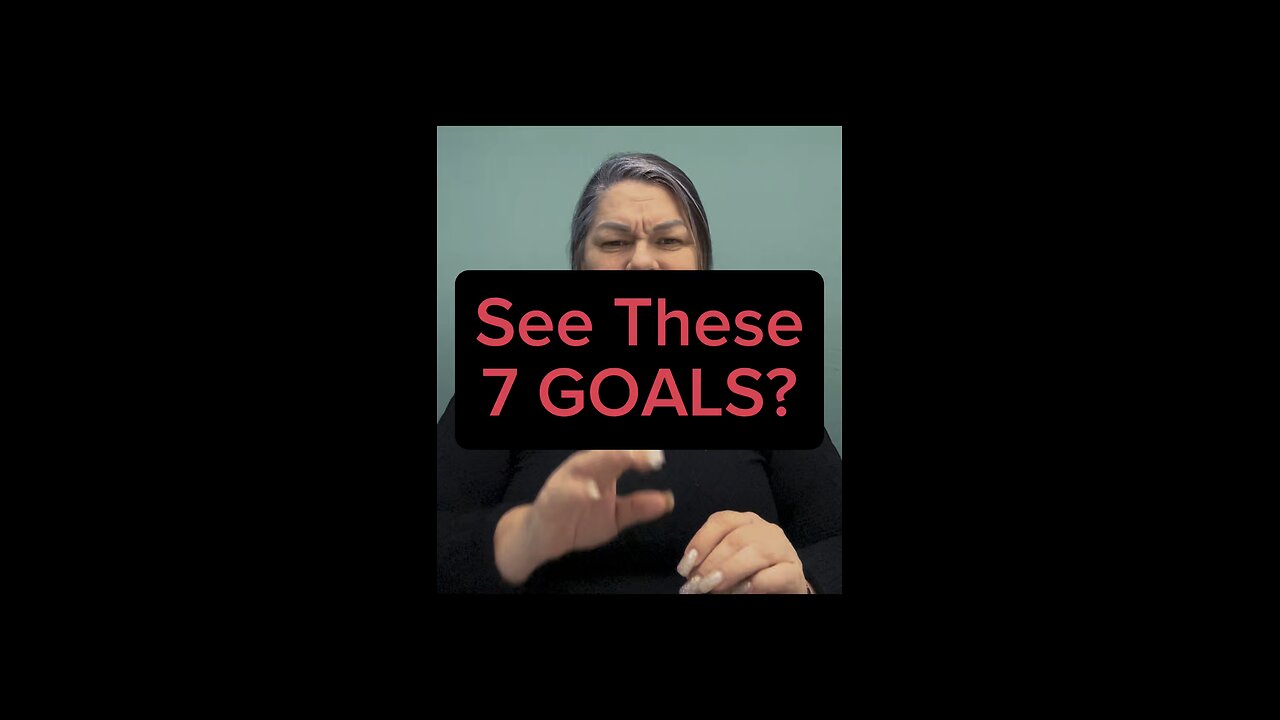 See These 7 Goals? 🥰