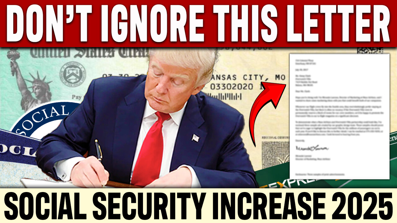 DON'T IGNORE THIS! New Social Security Letter | SSA SSI SSDI | Social Security INCREASE Update 2025