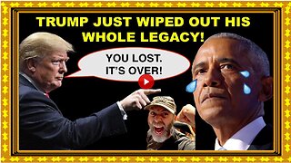 MAJOR FREAKING WINNING!! Obama GOT CANCELED!!!