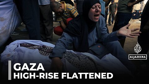 Israel strikes Gaza city high-rise: Residential block flattened in densely populated area