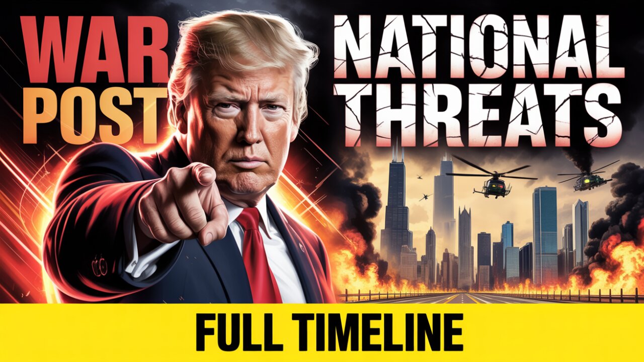 Trump vs Chicago: From AI “War Post” to National Guard Threats — Full Timeline