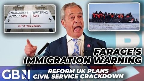 Nigel Farage vows to PUNISH civil servants opening door to foreign rapists