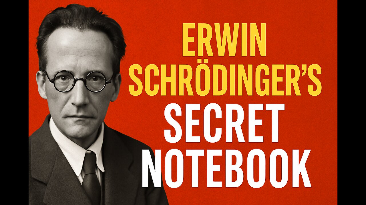 Schrödinger’s Scandalous Notebook