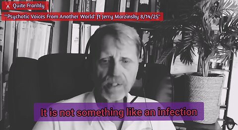 ✂️Jerry Marzinsky talks about Schizophrenia on Quite Frankly