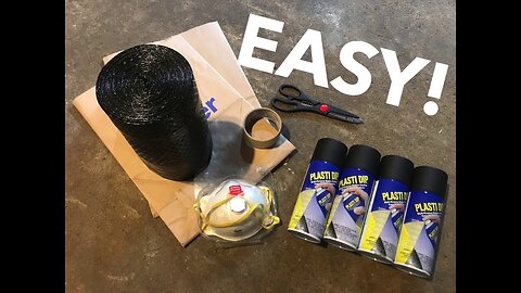 How To EASILY Plasti Dip Your Roof Step By Step PLUS Helpful Tips!