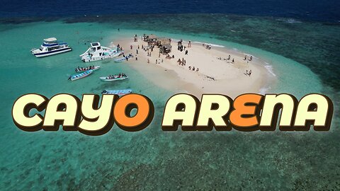 Así es Cayo Arena en Puerto Plata