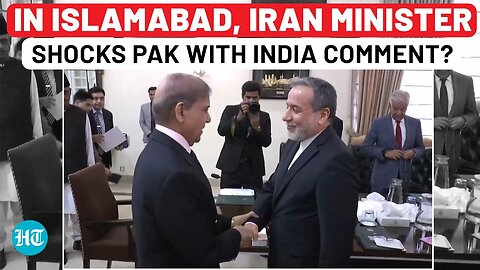 Iran Minister Travels To Islamabad, Then Shocks Pakistan With India Comment Amid Border Tensions?