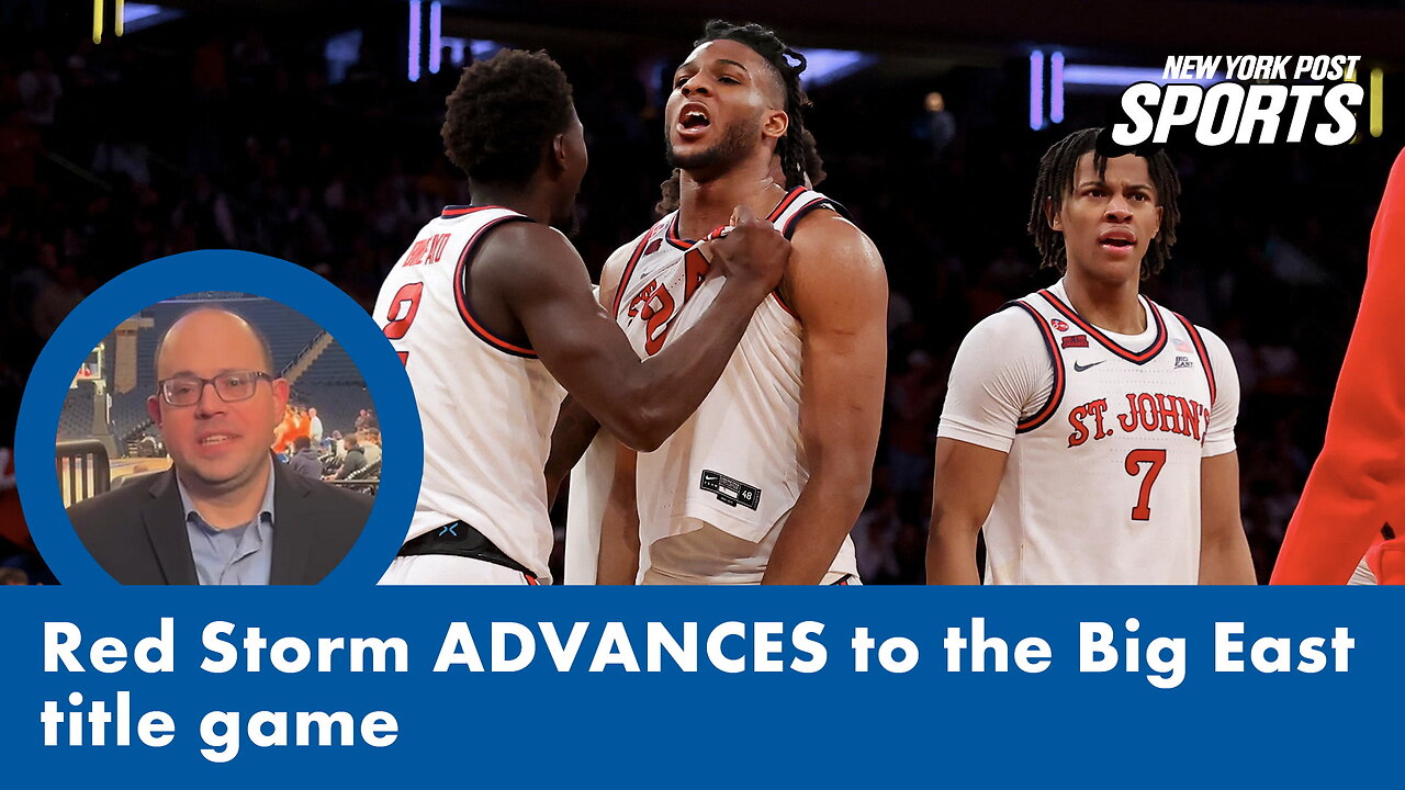 St. John's takes down Marquette to advance to the Big East title game for the first time in 25 years.