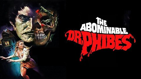 THE ABOMINABLE DR PHIBES 1971 Vincent Price is the Vengeful & Insane Dr Phibes FULL MOVIE HD & W/S