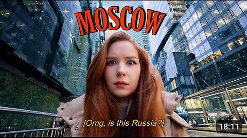 VILLAGE GIRL ALONE IN MOSCOW