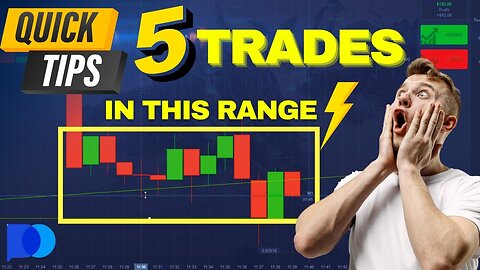 Quickest 5 Trades in one chart + Explanation for each - Binary option strategy - Educational Content