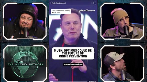 🚨Elon's Minority Report Coming - Tesla robot to Prevent FUTURE CRIME🚨