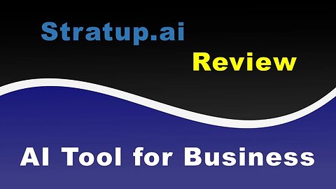 Stratup.ai Review – AI tools for Business Startup – The AI Agent That every New Entrepreneur Needs