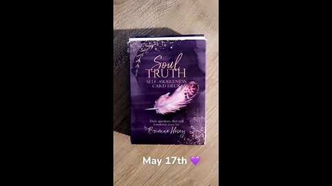 5/17/25 card: deepen trust