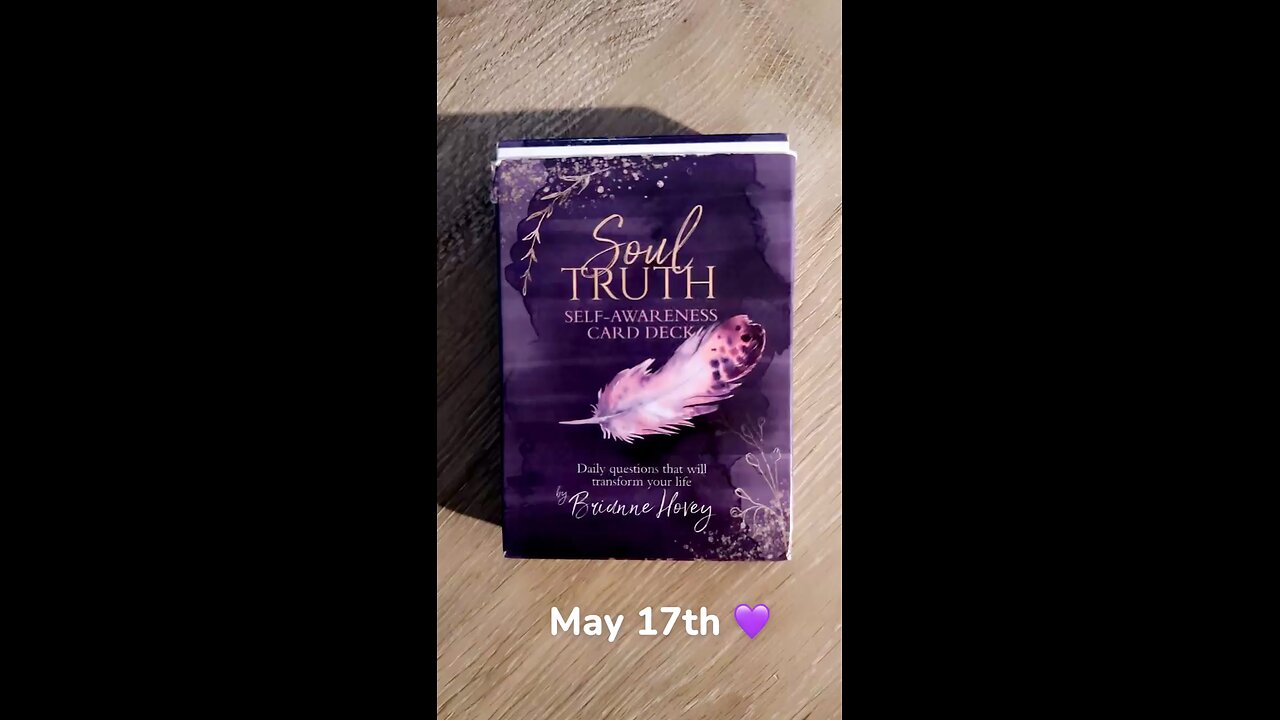 5/17/25 card: deepen trust