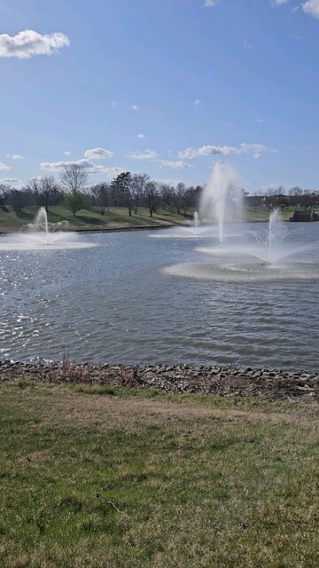 My Peaceful Place - Happy Spring - The Fountains are Back!