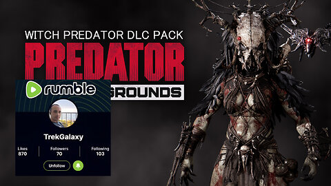 WITCH PREDATOR | Predator Hunting Grounds PS5 Pro