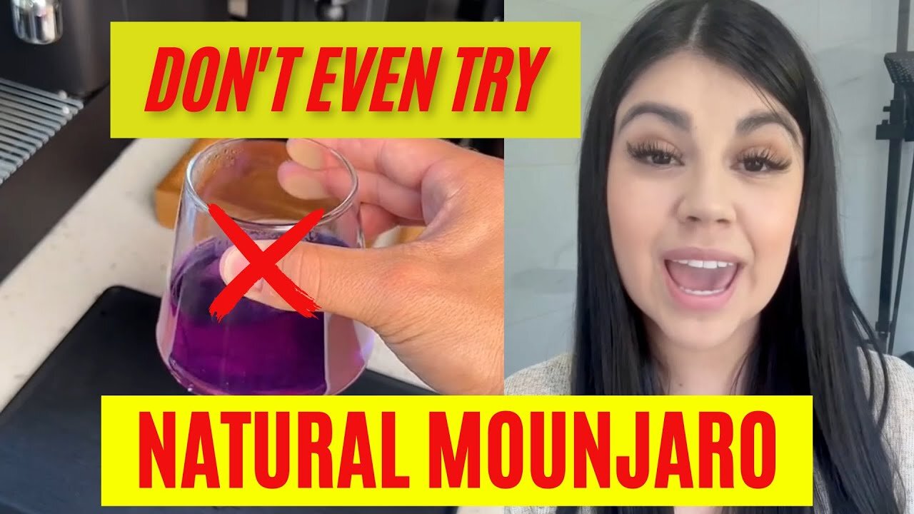 MOUNJARO RECIPE - ( 😱DRINK RECIPE😱 ) - NATURAL MOUNJARO TEA RECIPE - NATURAL MOUNJARO EXPLAINED