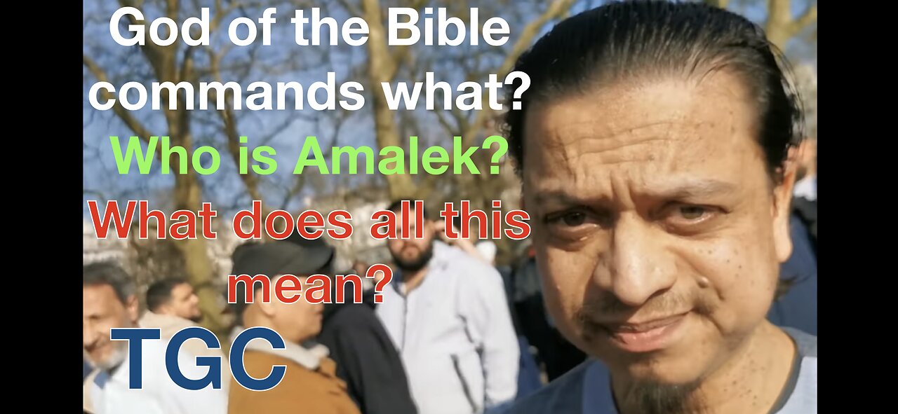 Muslim Makes False Claim About God’s Command | Speakers Corner | Jesus |Palestine | Second Coming