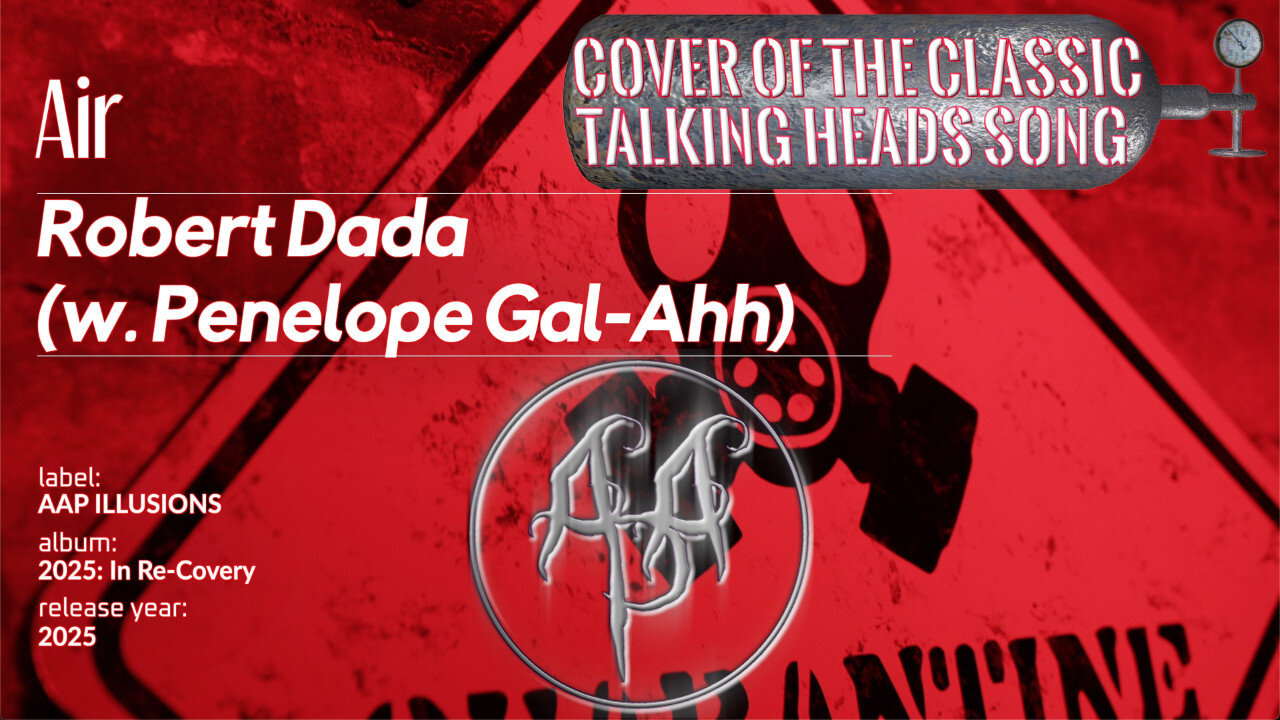 "Air" - A music video cover of the classic Talking Heads track by R. Dada (w. Penelope Gal-Ahh)