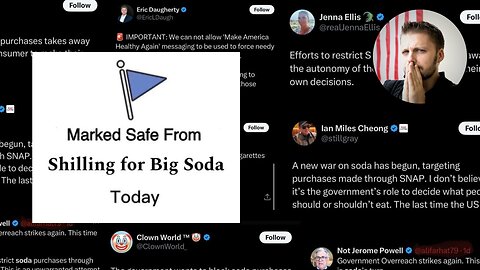 Conservative Influencers Shilling for Big Soda