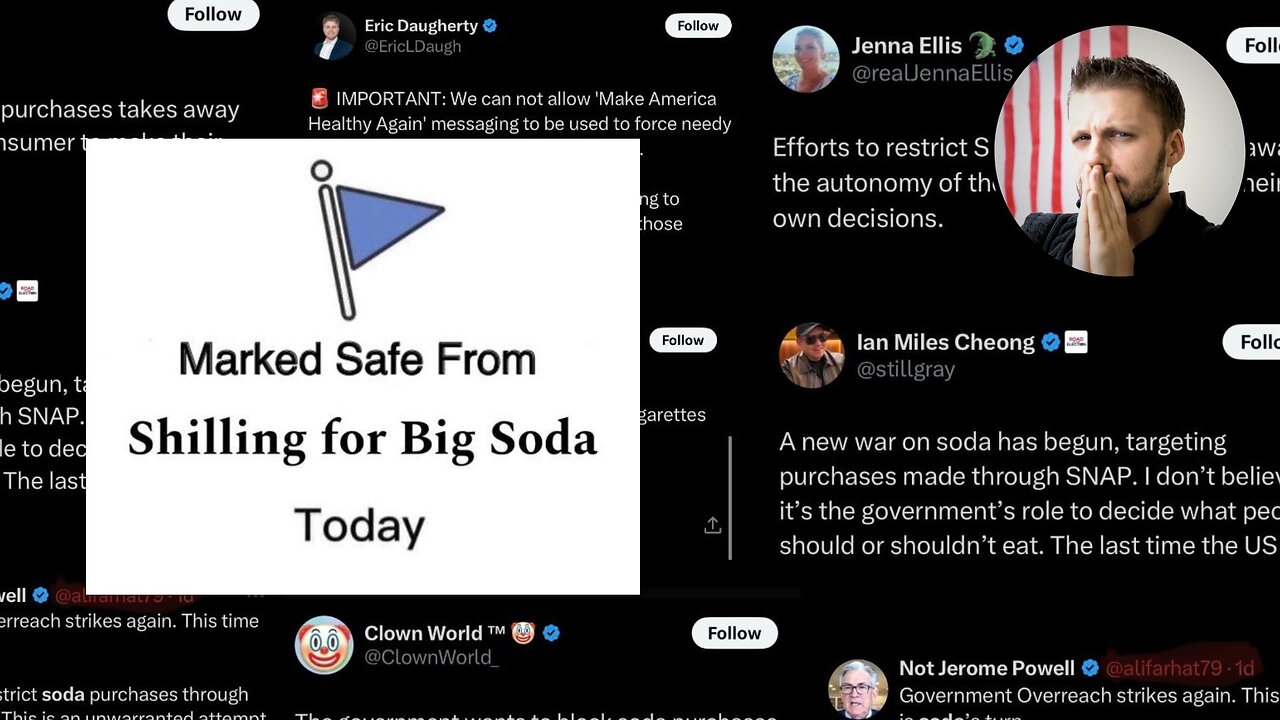 Conservative Influencers Shilling for Big Soda