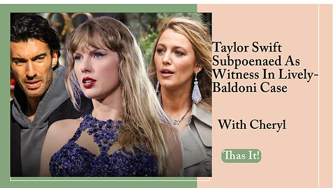 TAYLOR SWIFT SUBPOENAED | Candace Owen's was right from day 1!!