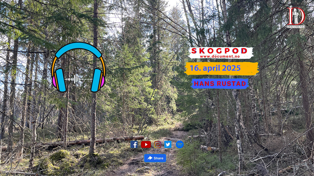 Skogpod med Hans Rustad 16. april 2025
