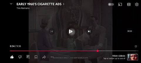 York Cigarette TV Ad