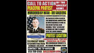 JUSTICE FOR SSG VINCENT MORIN OIF/OEF COMABT VETERAN