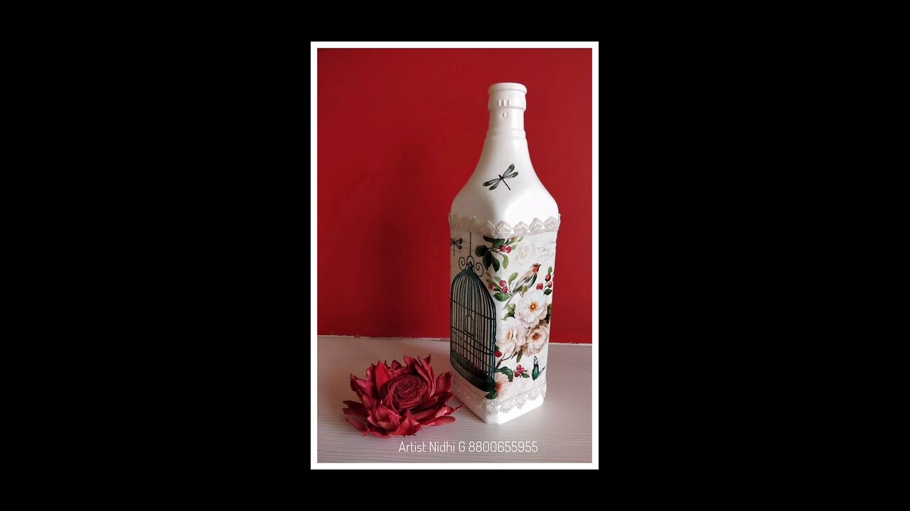 Beautiful Decorative Bottle
