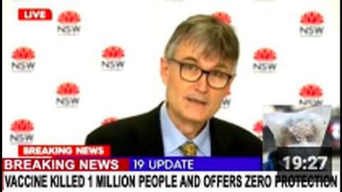 "Government Acknowledges Vaccine Inefficacy - Millions Harmed and Killed Needlessly"