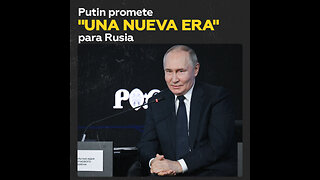 Putin: Rusia se prepara para una nueva era de desarrollo tecnológico