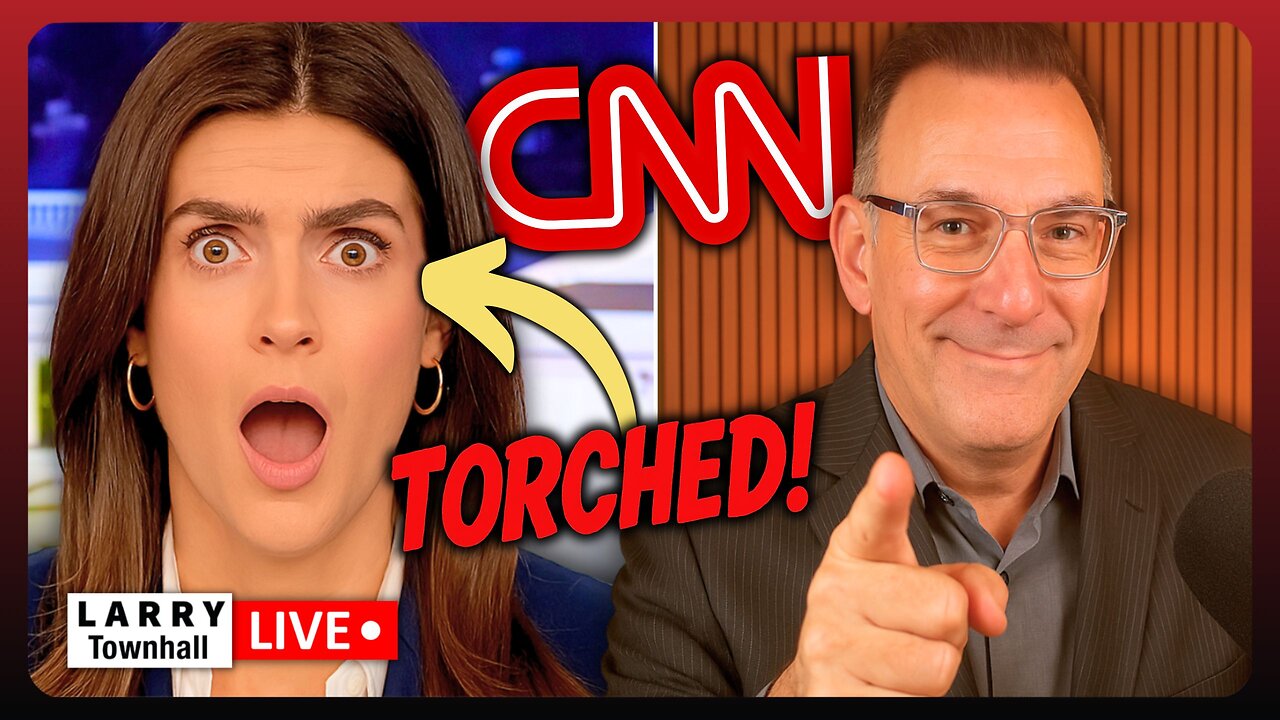 🚨President Trump's FIERY Takedown of CNN's Kaitlan Collins! | LARRY Live!