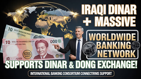 Iraqi Dinar 🌍 Massive Worldwide Banking Network Supports Dinar & Dong Exchange! 💥 Today's IQD News!