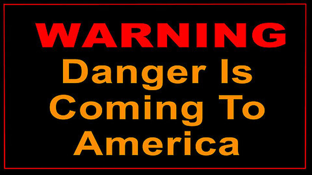 An Emergency Warning To The American