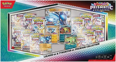Ripping Pokemon: Prismatic Evolutions Packs
