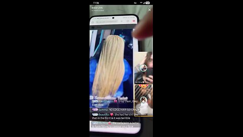 MOET PLAYING IN THE COMMENTS FACE LIKE SHE GETTING HER HAIR DONE. SHE WANTS TO BE CAUCASIAN SO BAD