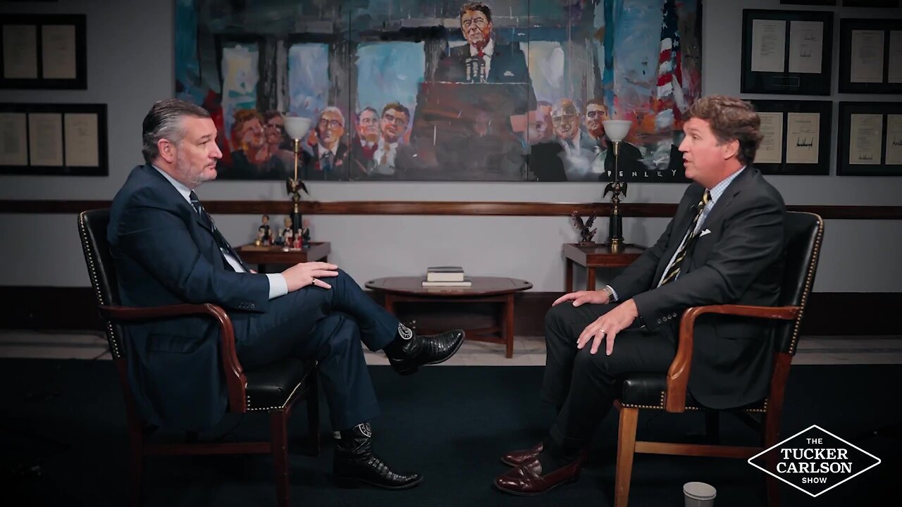 Tucker Carlson Show: Tucker Confronts Ted Cruz on His Support for Regime Change in Iran