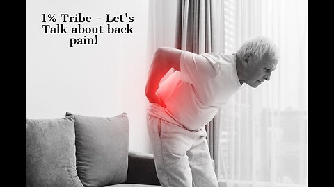 1% Tribe - From Ache to Awesome: Holistic approach to back pain.