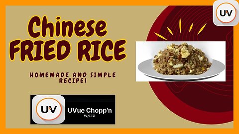 Best Chinese Fried Rice Recipe | Easy, Authentic, Non-Sticky Stir Fry | on UVueTV
